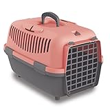 Nomade 1 Hundebox - Transportbox für kleine Hunde und Katzen - 48 x 32 x 32 cm - Kann bis zu 6 kg tragen. Robustes Polypropylen. Türen aus Kunststoff